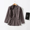 Blazer Suelto de Botón Único Antiedad para Mujer - Casual y Elegante
