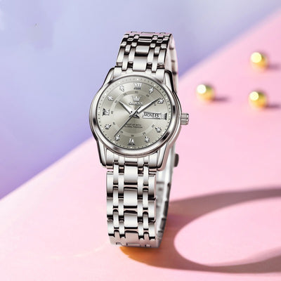 Reloj de Cuarzo para Mujer con Números Romanos Resistente al Agua - Image 8