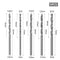 5 Diamond Drill Bits 8 65