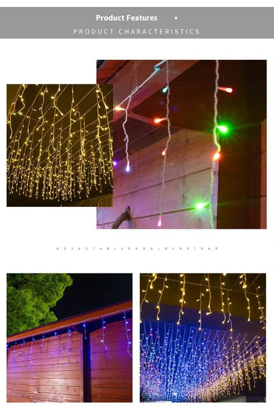 Guirnalda Luminosa Impermeable 50M para Exteriores - Image 10