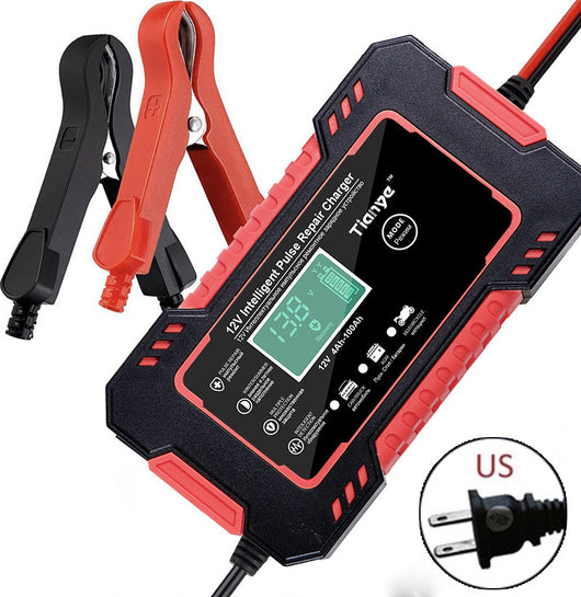 Cargador Inteligente 12V 6A con Pantalla Digital para Motos - Image 8