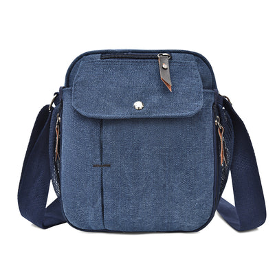 Bolsa Crossbody de Lona Estilo Coreano - Compacta y Versátil - Image 13