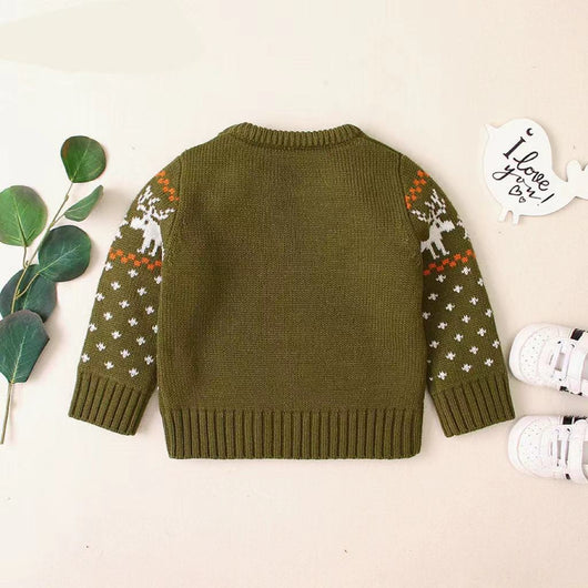Suéter Navideño para Niño con Diseño de Jirafa - Image 10