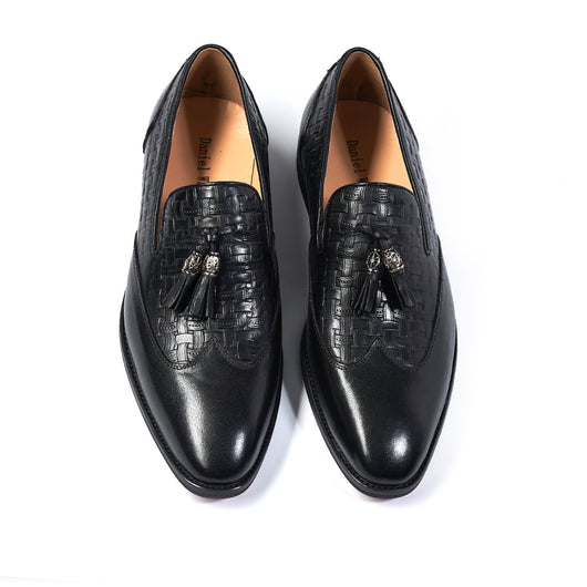 Zapatos de Cuero Artesanales para Hombre - Estilo Business Casual con Borlas - Image 8