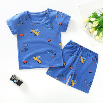 Traje Infantil de Algodón Manga Corta - Image 3