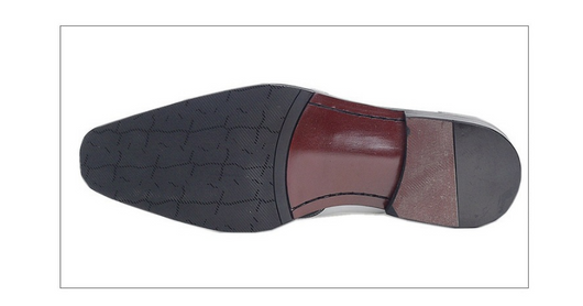 Zapatos de Negocios Retro Punta Afilada Cuero Vacuno Negro y Blanco para Hombre - Image 7