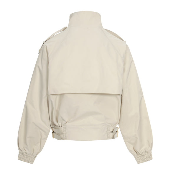Chaqueta Casual Retro para Hombre con Cuello Alzado