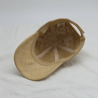 Gorra de Paja Transpirable Unisex con Visera - Mismo Tono para Él y Ella - Image 37