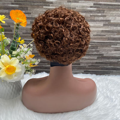 Banda para Cabello de Seda de Hielo con Cabello Humano Real Multicolor Elfa - Image 9