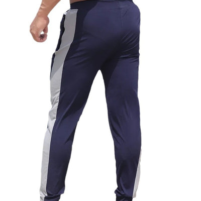 Pantalones Deportivos Slim Fit con Bloques de Color para Hombre - Image 5