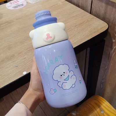 Termo Infantil con Popote Diseño Osito - Gran Capacidad y Aislamiento Térmico - Image 12