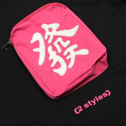 Camiseta Holgada con Bordado de Personajes - Image 3