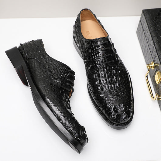 Zapatos Formales de Cuero para Hombre - Confección Artesanal Cómoda - Image 6