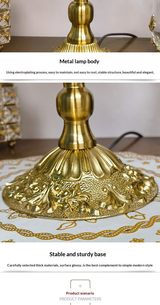 Lámpara de Mesa Estilo Francés Vintage - Image 15