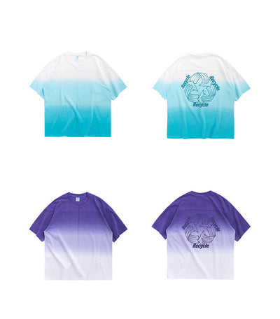Playera Tie-Dye Personalizada Degradado Oversize Marca Tide - Image 8