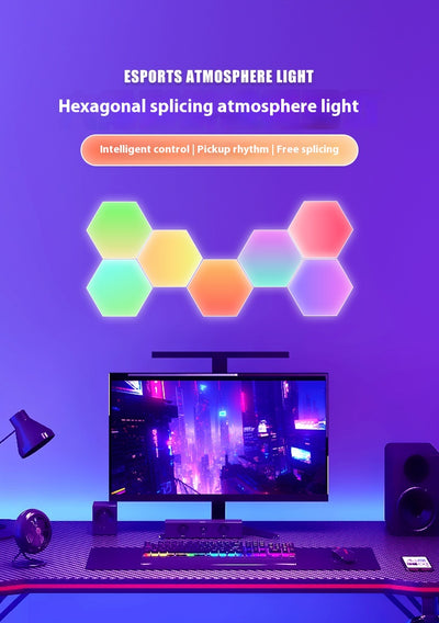 Panel de Luz LED Quantum Esports para Pared - Atmósfera Gaming Profesional - Image 25