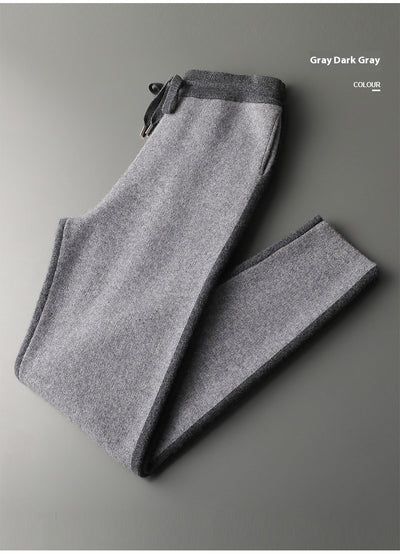 Cardigan de Cuello Alto Grueso con Cierre para Hombre - Suéter Deportivo de Cachemira - Image 26