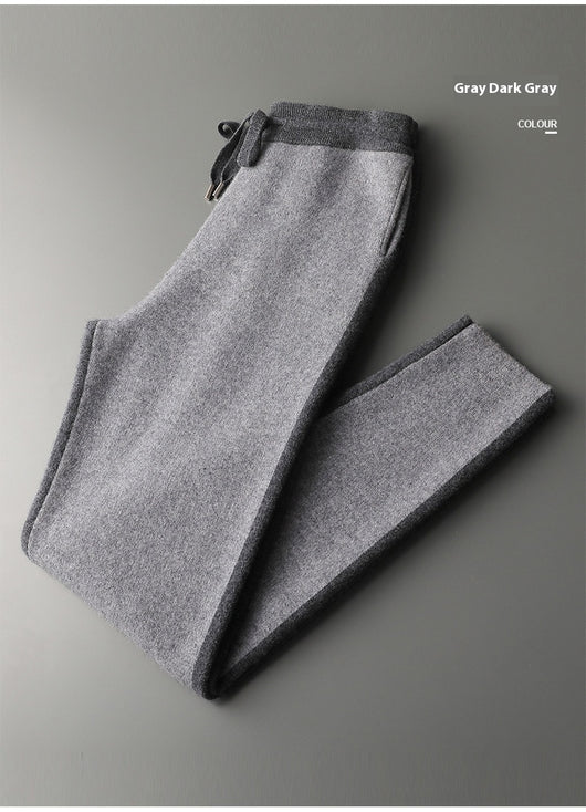 Cardigan de Cuello Alto Grueso con Cierre para Hombre - Suéter Deportivo de Cachemira - Image 26