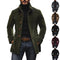 Men's Casual High-Neck Coat - Winter Blazer Style