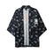 Bata Taoísta Japonesa Suelta sin Botones - Capa Kimono Elegante