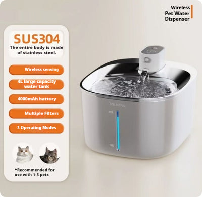 Fuente de Agua Inteligente para Mascotas con Circulación Continua - Image 8