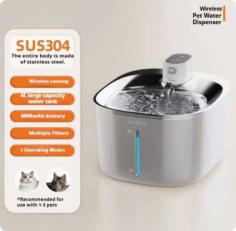 Fuente de Agua Inteligente para Mascotas con Circulación Continua - Image 8