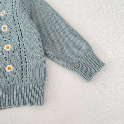 Conjunto de Abrigo Calado y Falda Tejida para Bebé - Image 13
