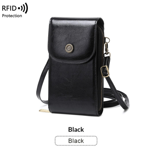 Funda Retro de Cuero Encerado con Protección Antimagnética - Image 7