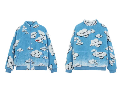 Abrigo de Invierno MADE EXTREME Retro Oversize con Forro de Borrego para Hombre - Image 10