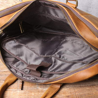 Maletín de Cuero Genuino para Hombre - Estilo Ejecutivo Profesional - Image 13