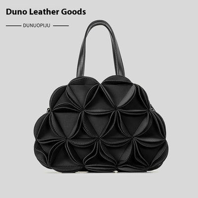 Bolso Bandolera Floral para Mujer con Detalles en Cuero PU - Image 6