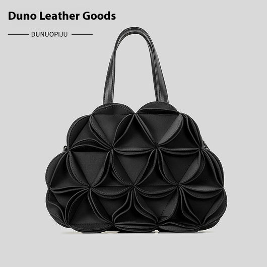 Bolso Bandolera Floral para Mujer con Detalles en Cuero PU - Image 6
