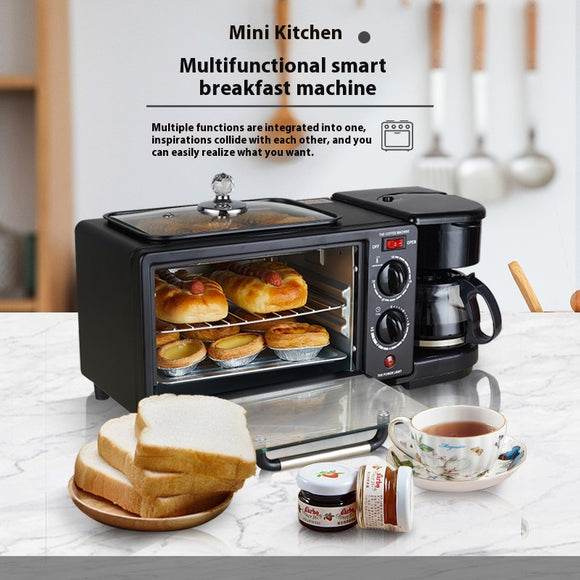Máquina Desayunadora 3 en 1 Multifuncional