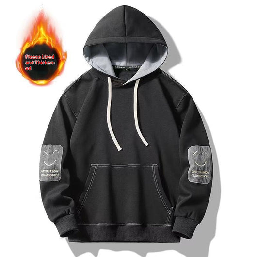 Sudadera de Algodón para Hombre con Forro Polar y Corte Holgado - Image 9