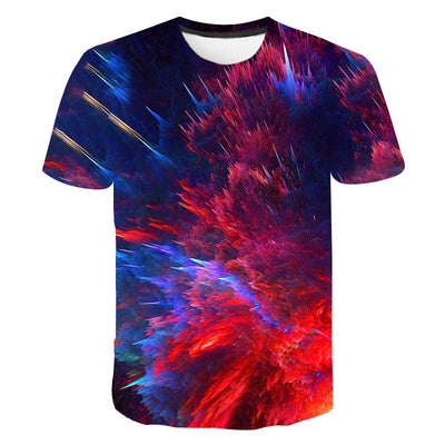Camiseta Unisex Estampado 3D Digital - Diseño Verano Casual - Image 12