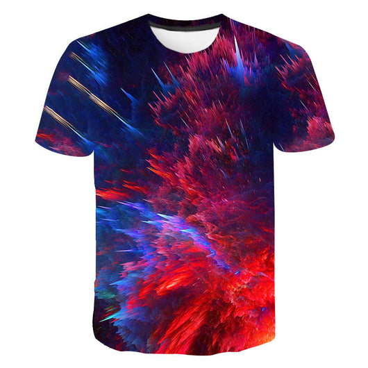 Camiseta Unisex Estampado 3D Digital - Diseño Verano Casual - Image 12