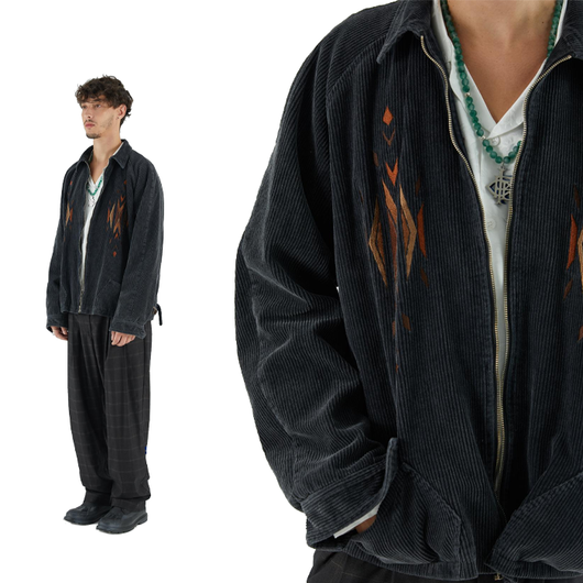 Chaqueta de Pana Vintage Lavable para Hombre - Image 8