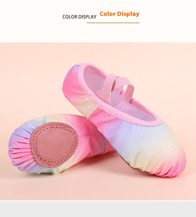Zapatos de Práctica Arcoíris sin Cordones con Suela Suave para Niños - Image 7