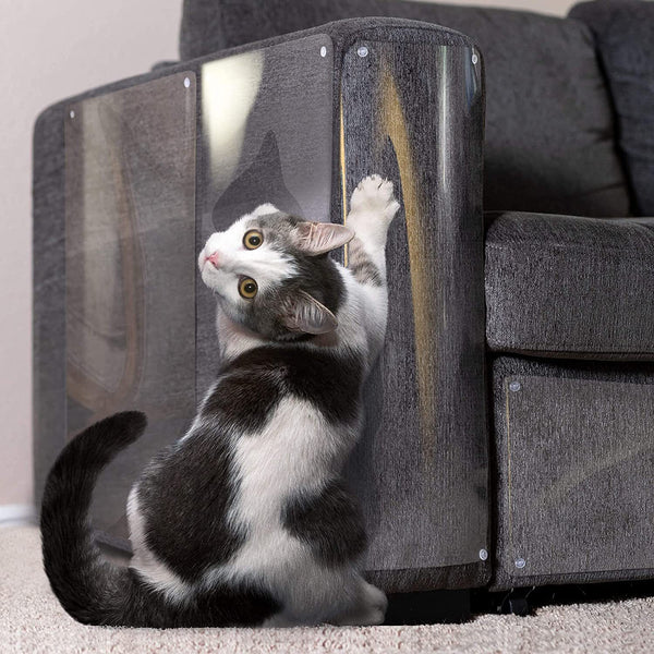 Cinta Protectora Adhesiva Antirasguños para Sofás y Muebles - Defensa Felina