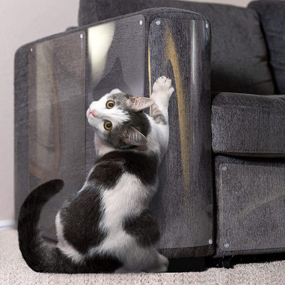 Cinta Protectora Adhesiva Antirasguños para Sofás y Muebles - Defensa Felina