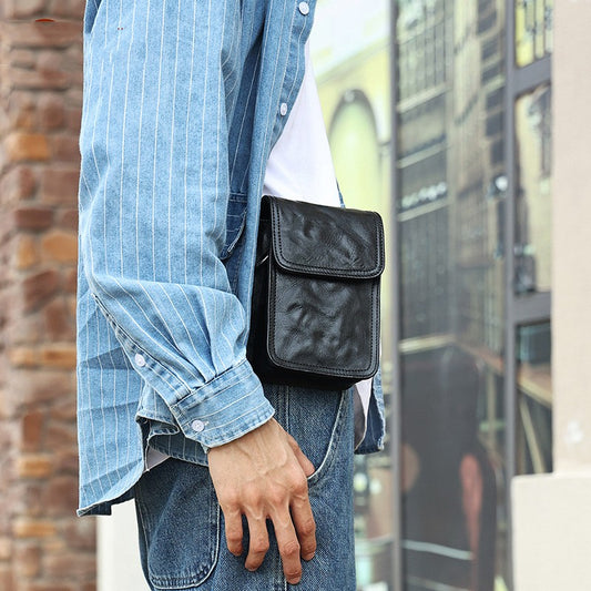 Bolso Bandolera Casual para Hombre con Cinturón Ajustable