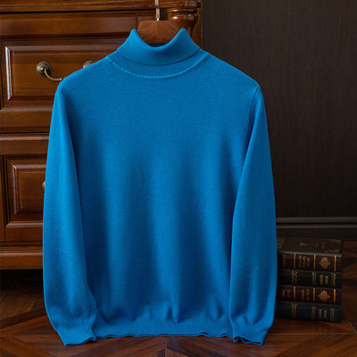 Suéter Cuello Alto para Hombre Otoño Invierno - Abrigo Interior Versátil - Image 7