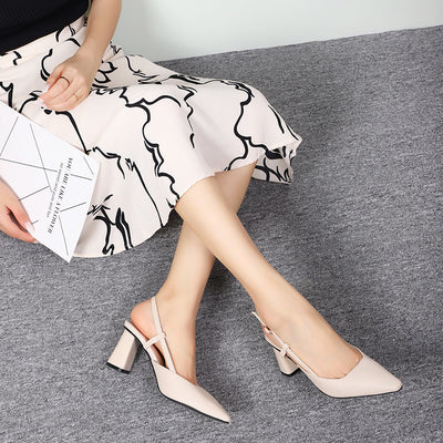 Sandalias Mujer con Tacón Grueso y Hebilla - Diseño Moderno y Cómodo - Image 8