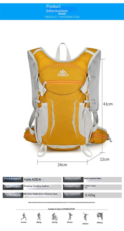 Mochila de Hidratación AZELA Ligera con Malla Transpirable para Trail Running, Senderismo y Ciclismo - Image 17