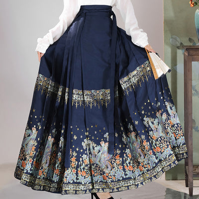Conjunto Elegante Camisa y Falda Cuello Cruzado Multiuso - Image 15