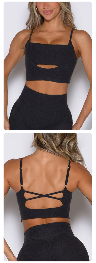 Sostén Deportivo Pilates con Diseño Calado y Máxima Elasticidad - Image 9