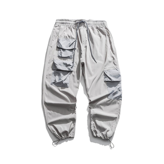 Pantalones Deportivos Funcionales Holgados con Múltiples Bolsillos - Image 4