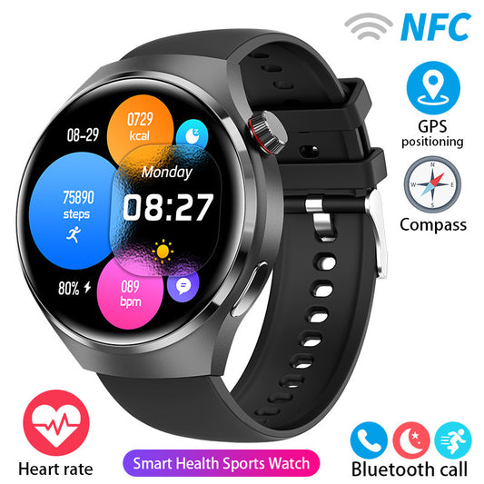 Reloj Inteligente con Monitor Cardíaco, Oxígeno en Sangre y Llamadas Bluetooth - Image 2