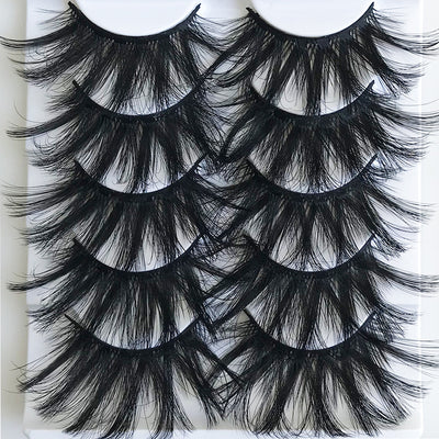 Pestañas de Visón Sintético Natural - Efecto Volumen y Largo - Image 30