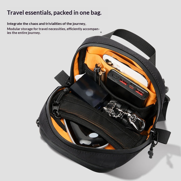 Bolsa de Hombro Impermeable de Gran Capacidad para Hombre
